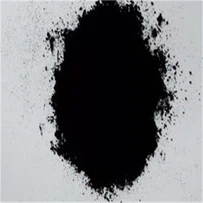 Črni železov oksid v prahu